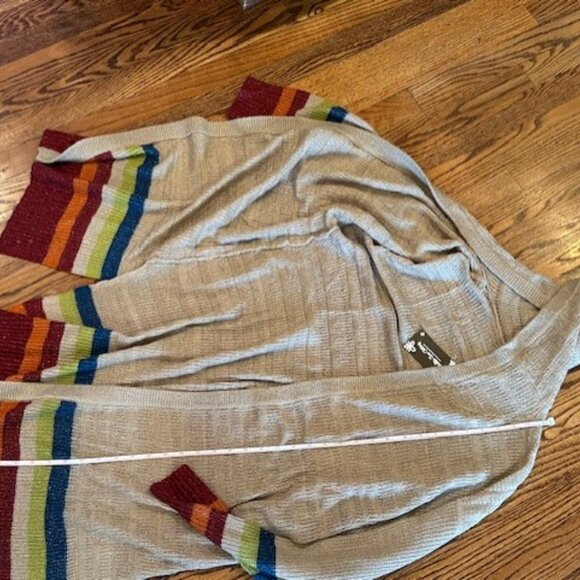 NWT Matilda Jane Pixie Dust Cardigan Duster Hooded Sweater Size XL - Picture 9 of 10